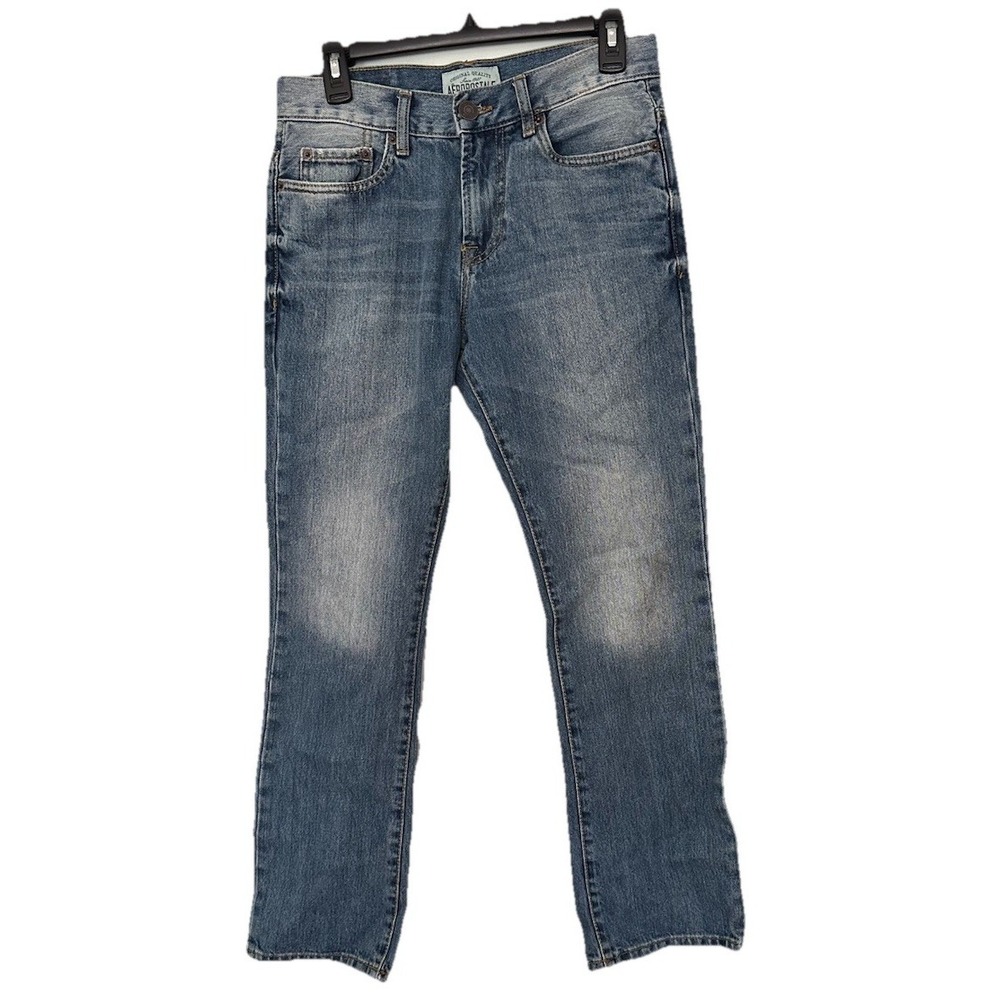 Aeropostale Jeans Men's‎ Driggs Slim Bootcut Blue Denim Cotton Size 27/28